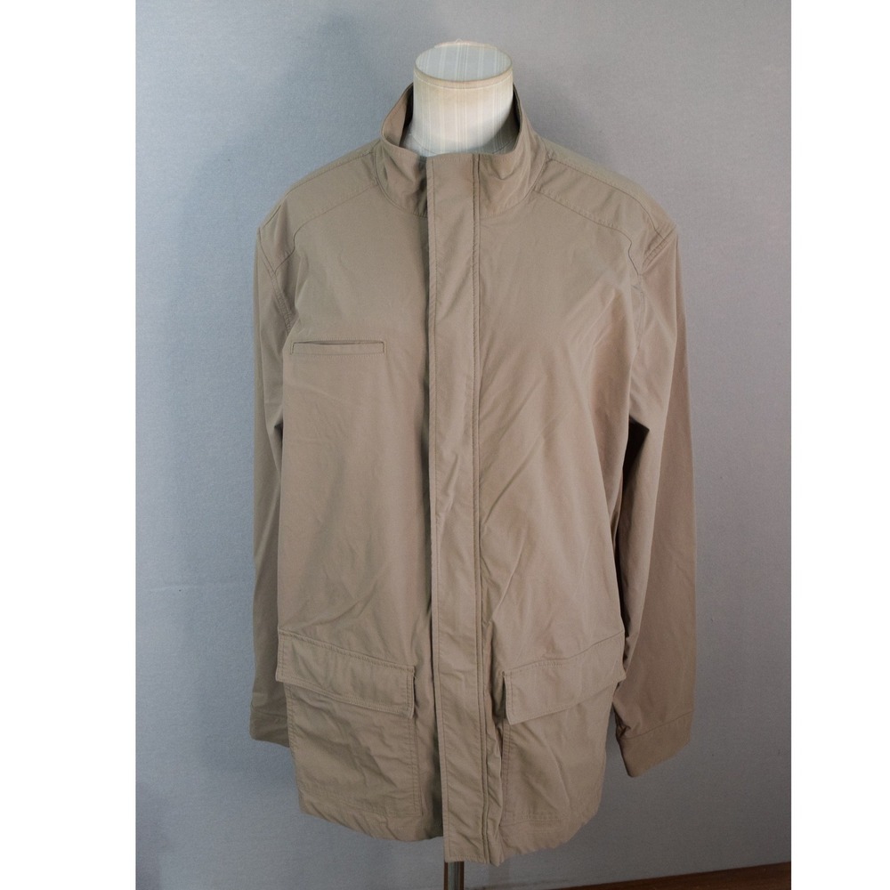 Anatomie Tanzania Jacket XL Khaki Tan Utility Safari Travel Stretch Womens